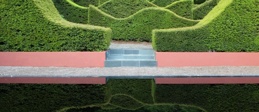 Veddw House Garden - Reflecting Pool